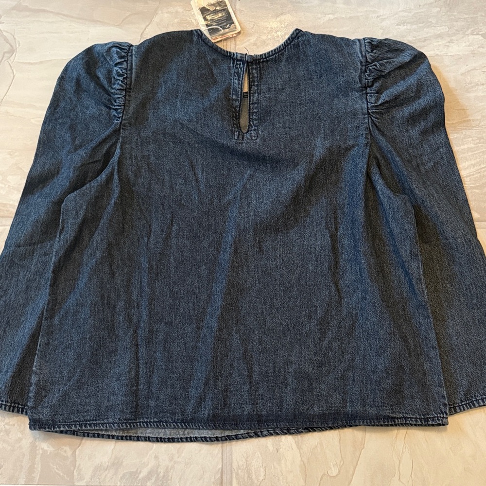 NWT Denim top - Picture 4 of 6